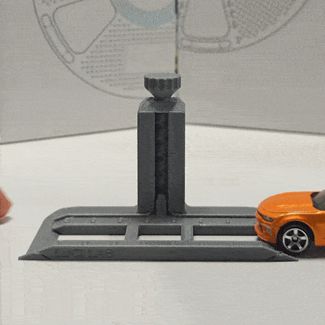 Die Cast Car Lift Kit | Mechanical & No Support 