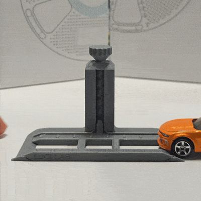Die Cast Car Lift Kit | Mechanical & No Support 