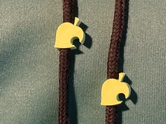 Animal Crossing Leaf Drawstring Charms
