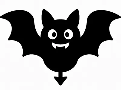 HALLOWEN BAT DECORATION