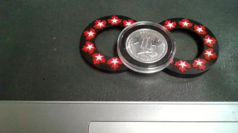Star And Leaf Case for 1/2 OZ Coin, Devils Brigade