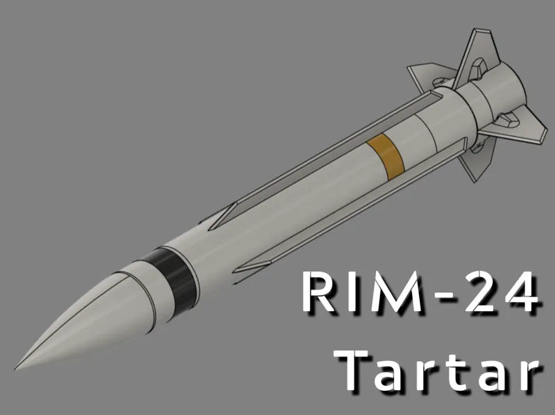 RIM-24 Tartar SAM (Scale Model)