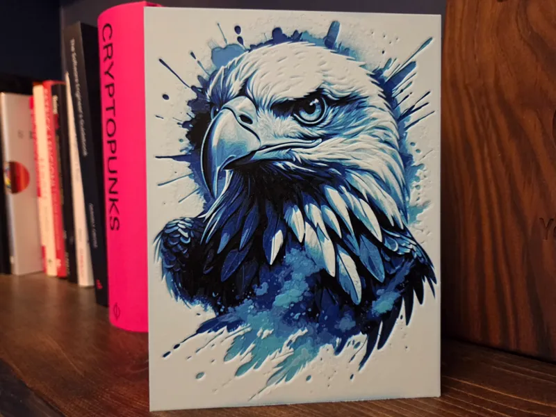 blue eagle hueforge 
