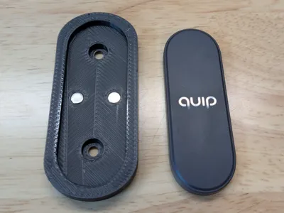 Quip Ultra Toothbrush Magnet Inlay Wall Mount