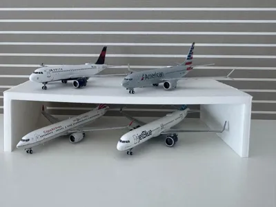 Stand for 1:400 narrowbody aircraft
