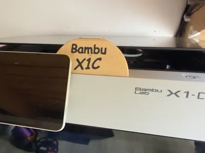 Bambu Lab Glass Lid Riser (X1C / X2D / P1S / P2S)