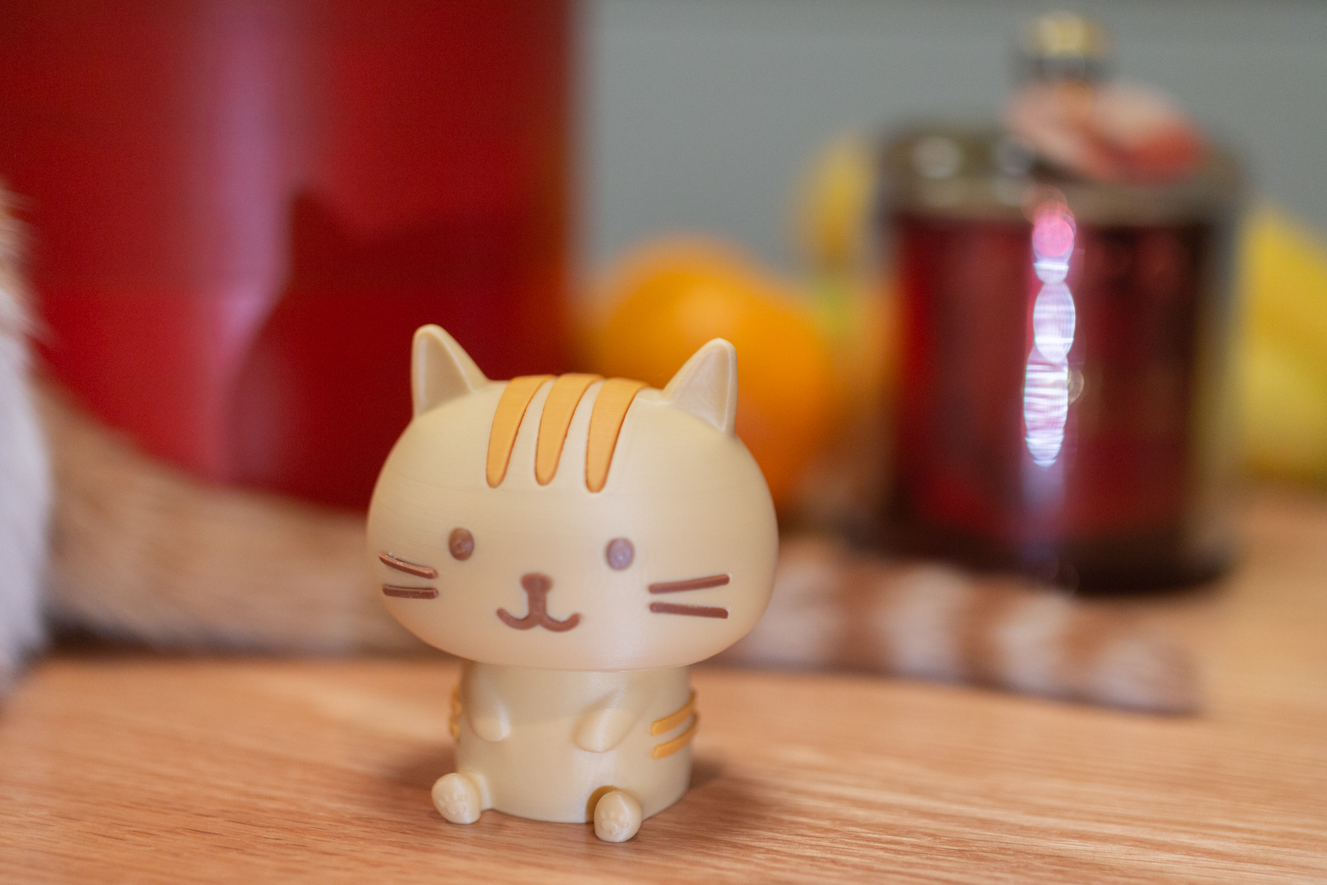 Miniatura 3 do modelo 3D 旋转猫猫（分件无需AMS）