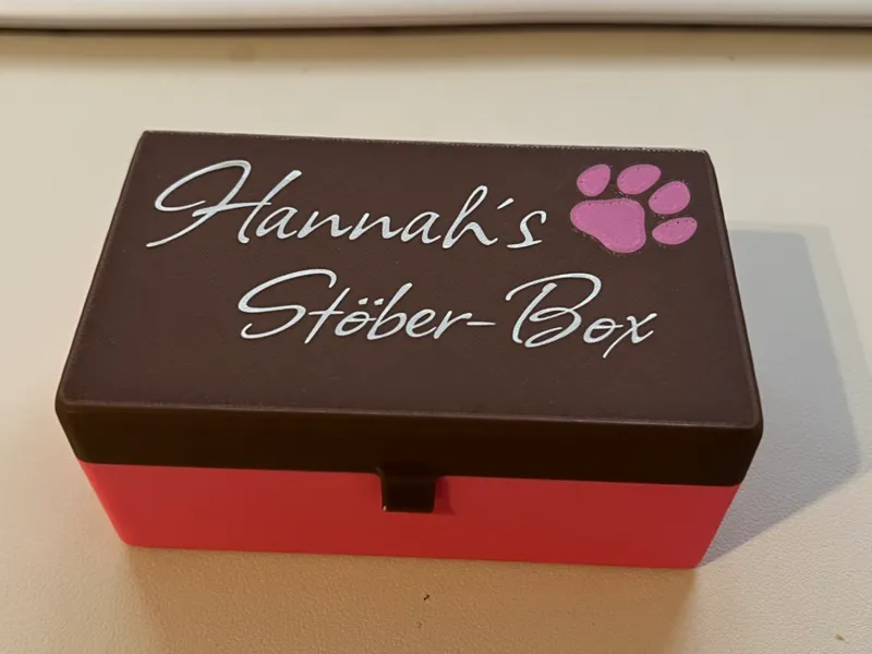 Box für Hunde Stöber Gegenstände