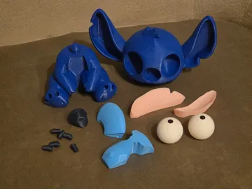 Accesorio para impresora 3D: Goofy series –STITCH Movable Eyes NO AMS — vista de referencia 4
