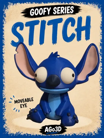 Accesorio para impresora 3D: Goofy series –STITCH Movable Eyes NO AMS — vista de referencia 2