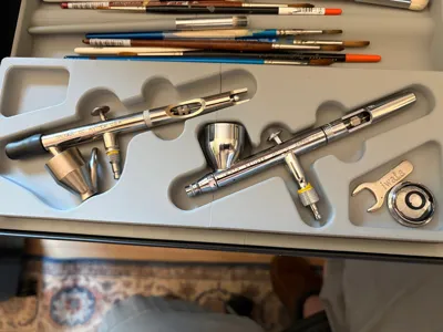 Gridfinity Airbrush Tray