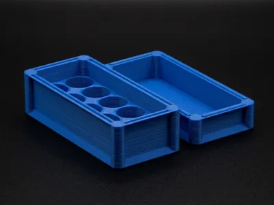 10x 3ml Magnetic Peptide Vial Case