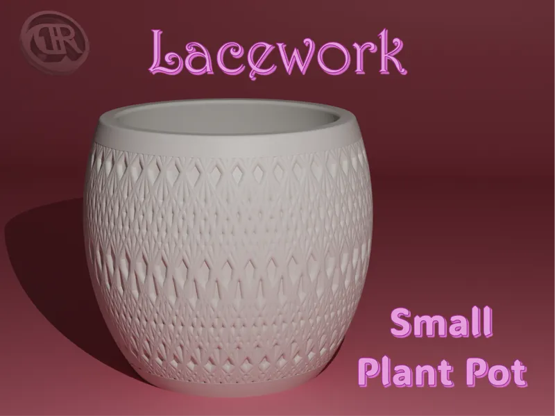 Lacework - Plant Pot