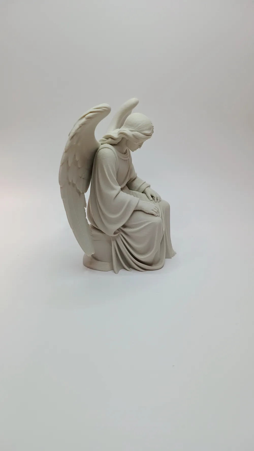Gentle Guardian Angel with Glow Figure - Free 3D Print Model - MakerWorld