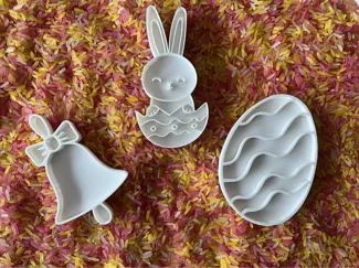 Easter filing sensory molds