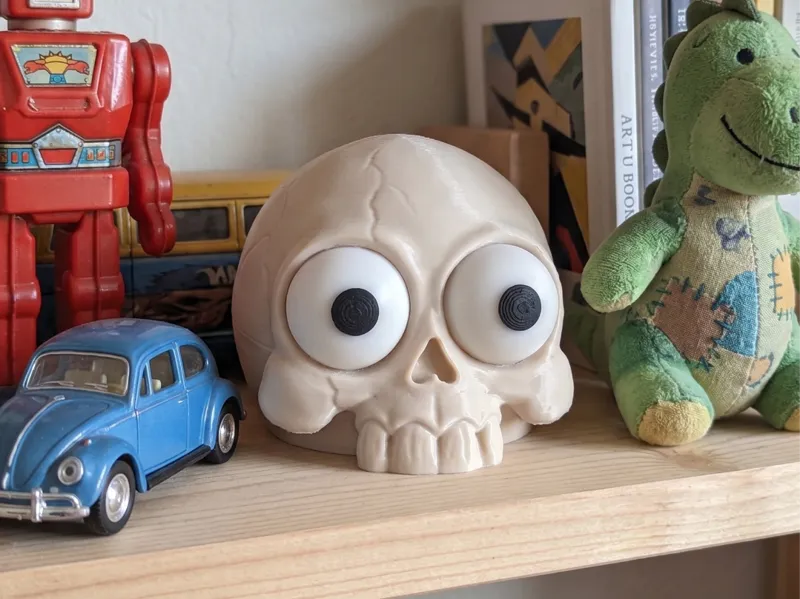 Goofy skull
