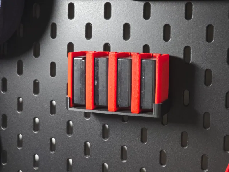 Ikea Skadis Sony NP-FW50 holder