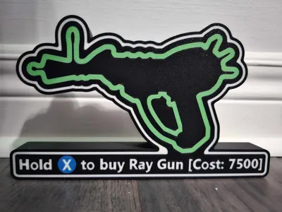 Ray Gun Zombies Wall Buy Lightbox