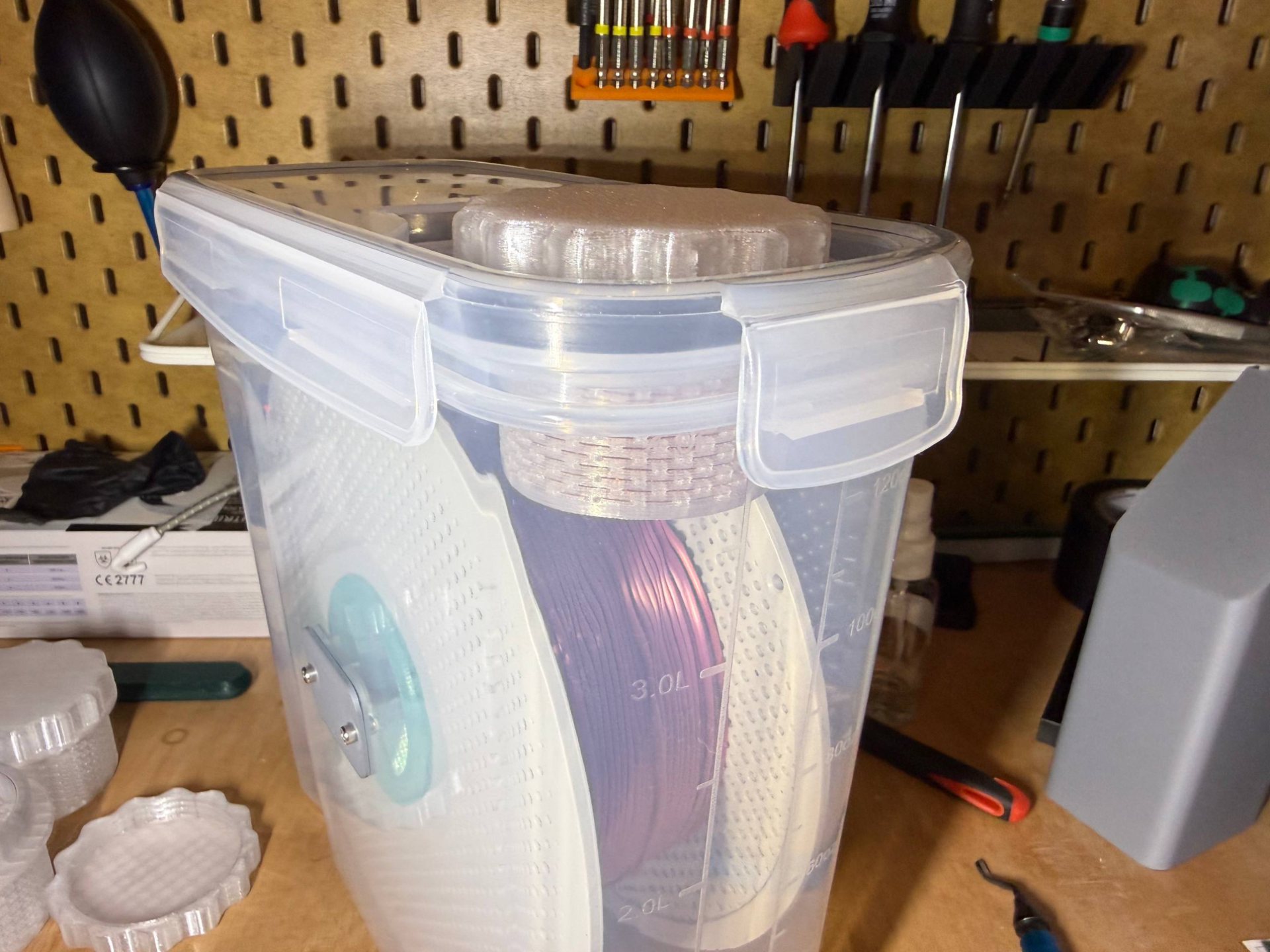 4L Drybox Desiccant Container Remix (airtight)