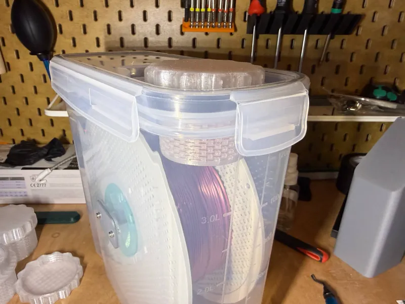 4L Drybox Desiccant Container Remix (airtight)