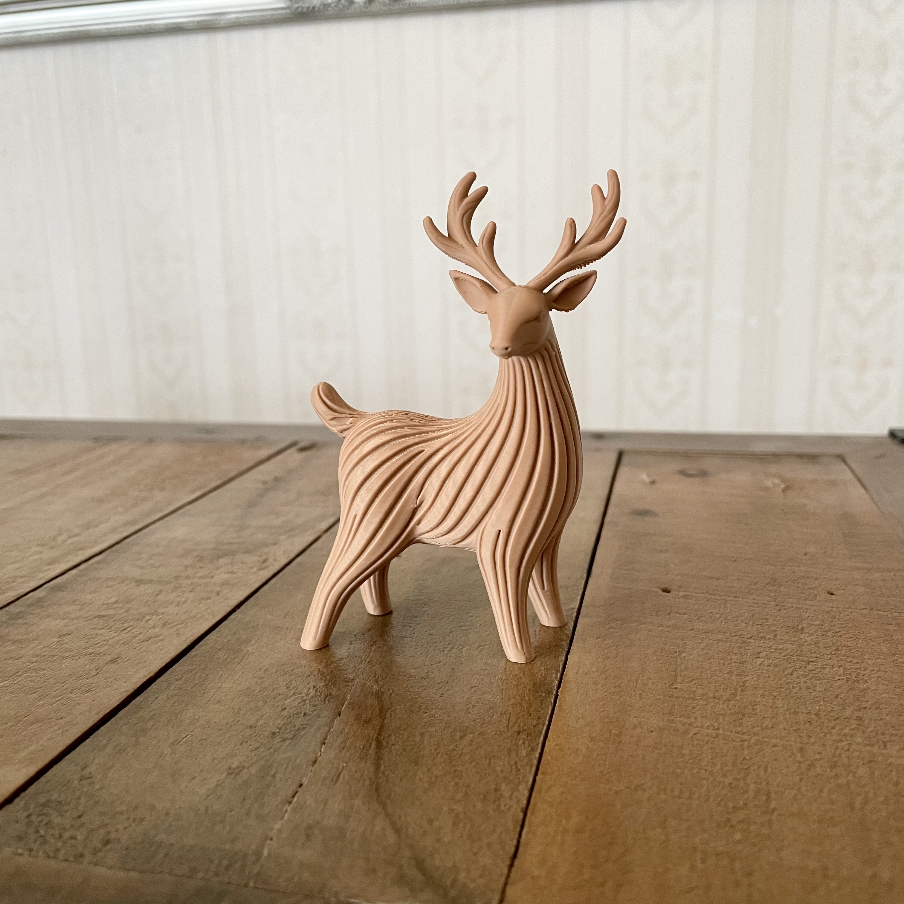 Miniatura 1 do modelo 3D Deer - Japandi Style