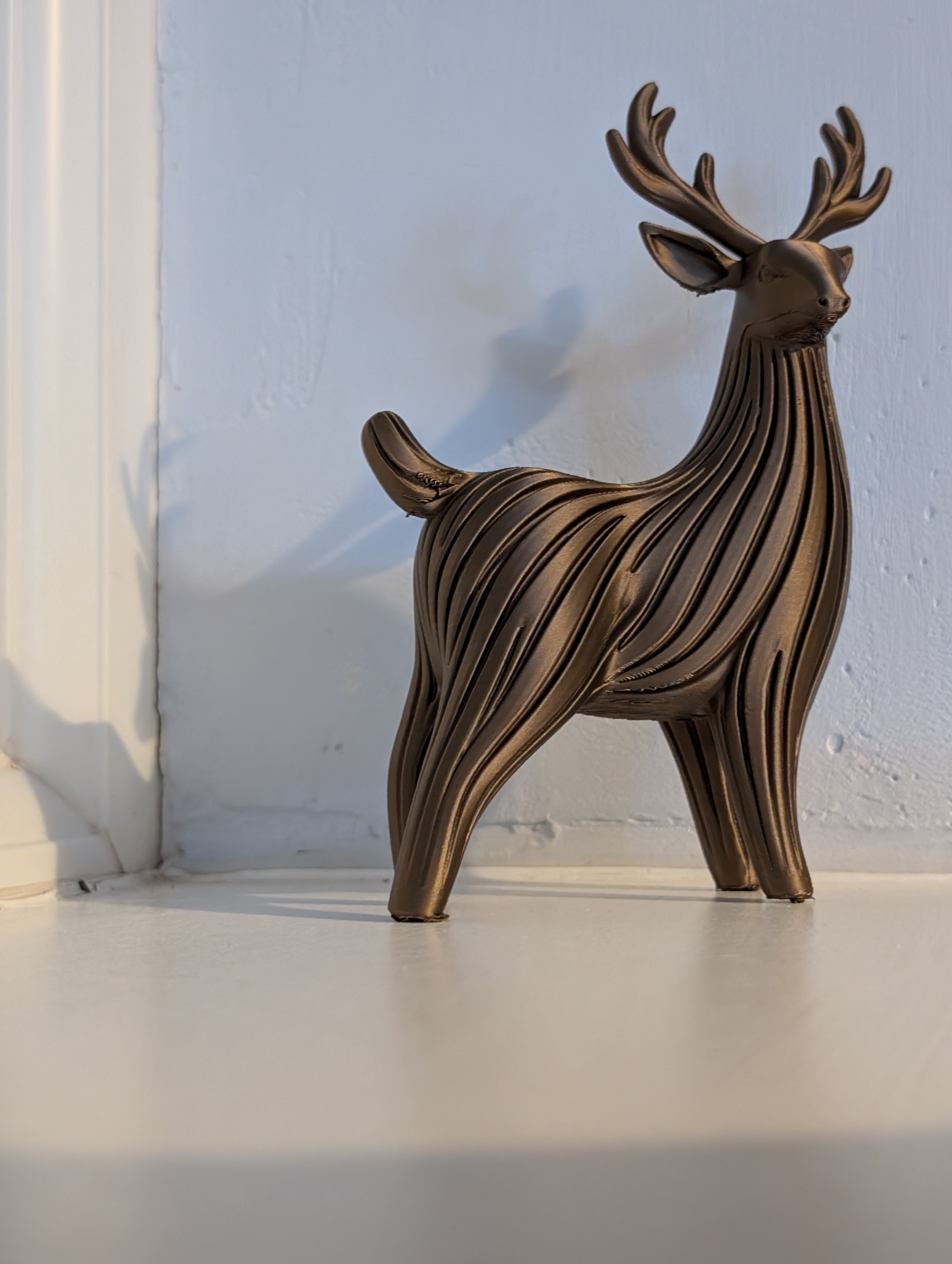 Miniatura 2 do modelo 3D Deer - Japandi Style