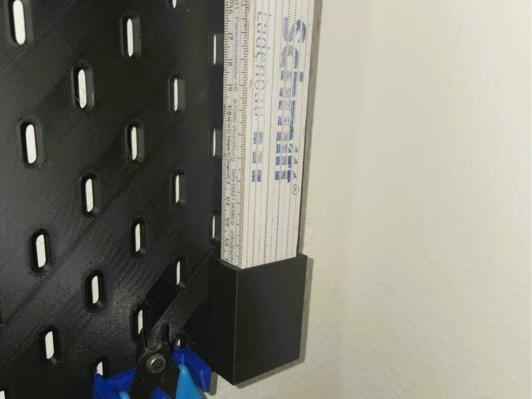 Zollstock Halterung für Skadis  