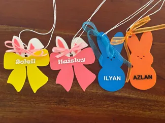 Personalized Easter Basket Tags