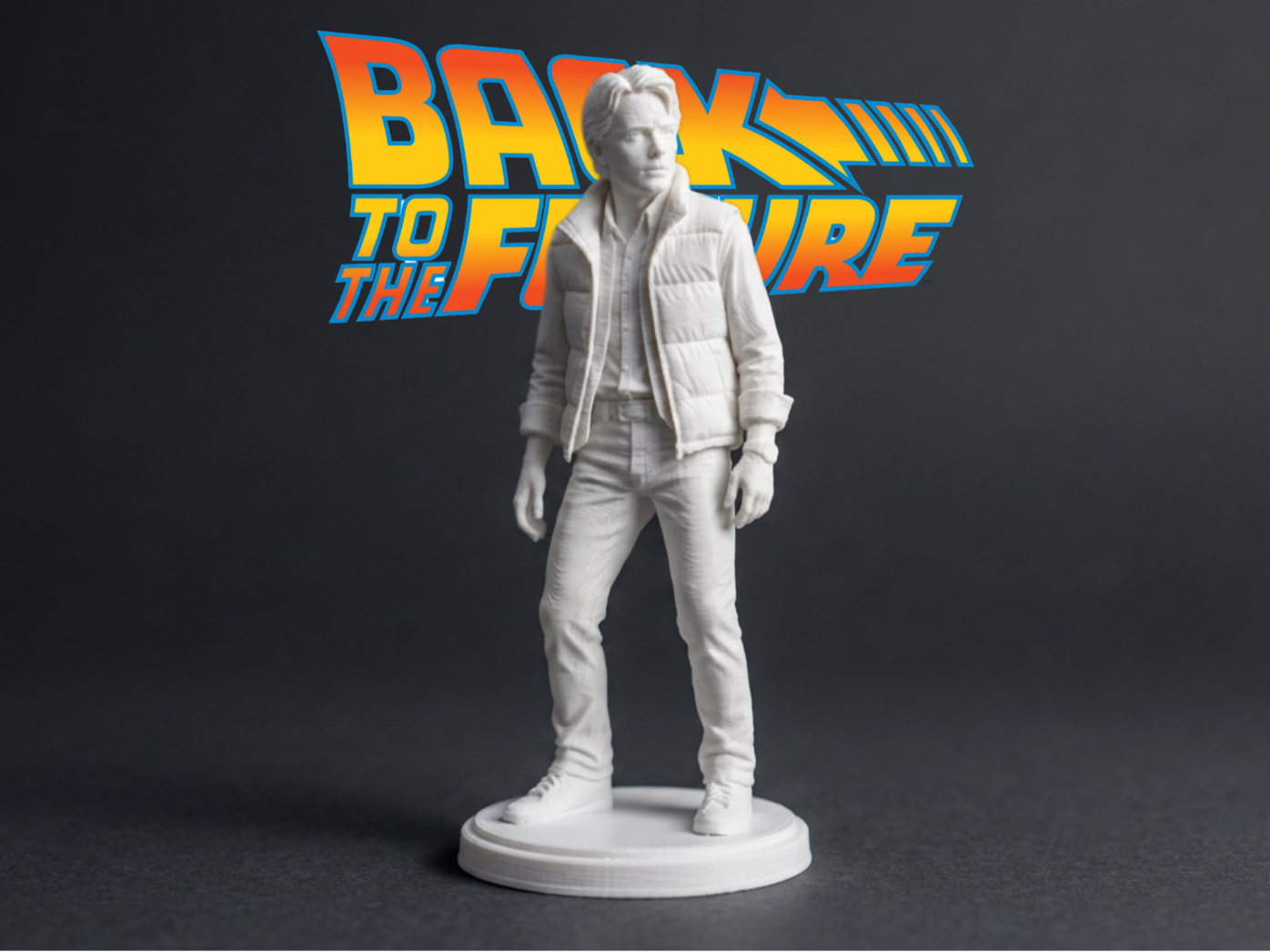 Marty McFly from Back to the Future 3D Model