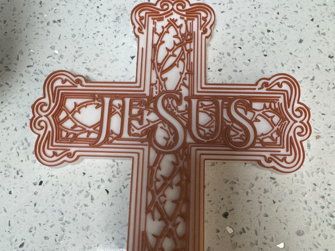 Divine Thorns Wall Cross