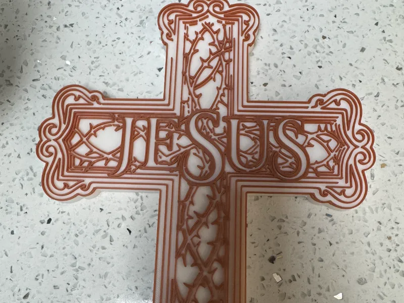 Divine Thorns Wall Cross