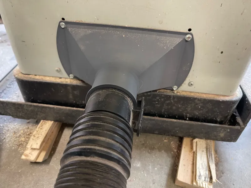 Delta Unisaw Table Saw Dust Collection Hood  Port