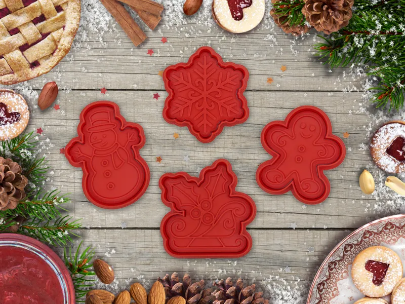 Christmas cookie cutter set