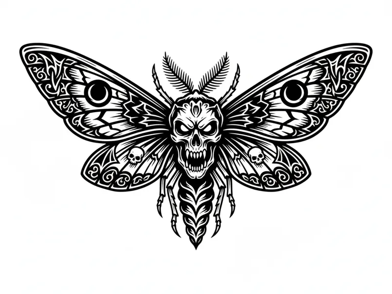 Polilla Calavera