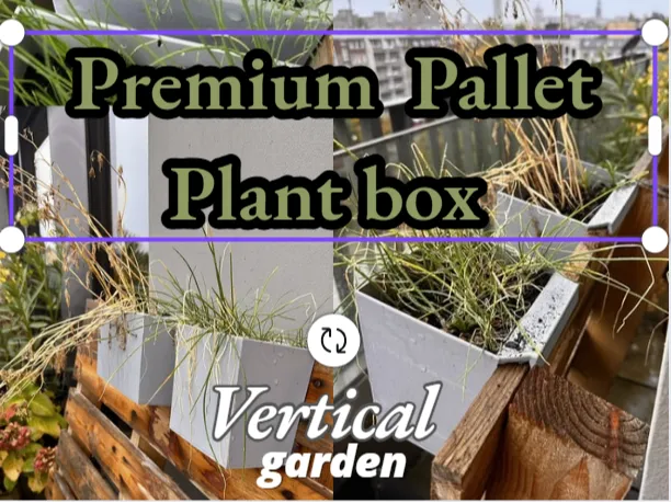 pallet Vertical garden Plant box