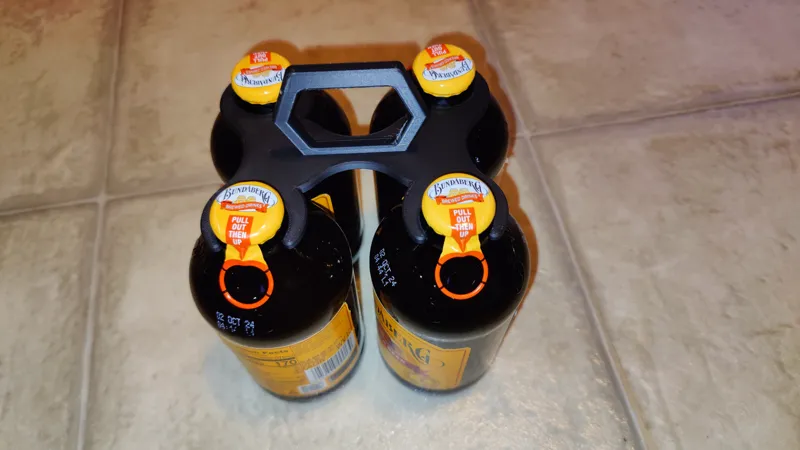 Bottle Carrier/Holder For Bundaberg Ginger Beer (4 pack)