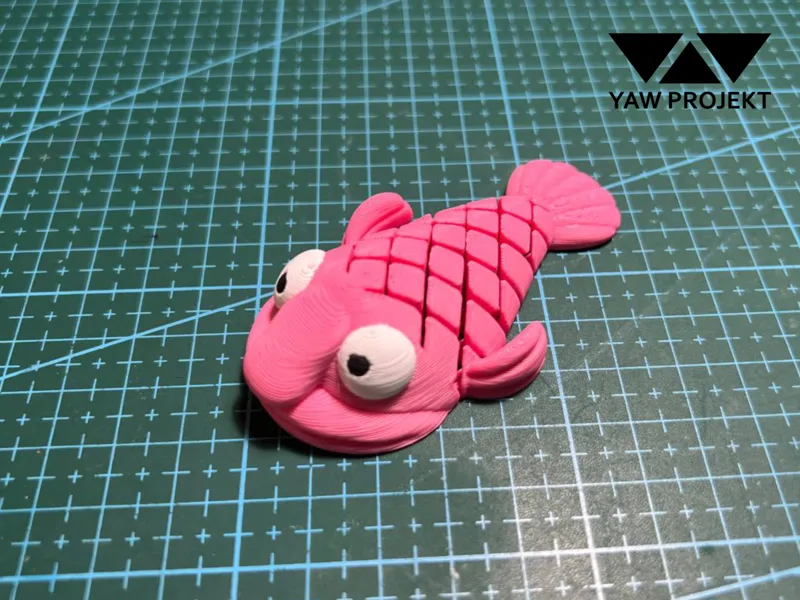 FLEXI BLOB FISH FIDGET