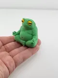 Фигурка на жаба в йога поза