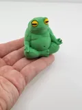Фигурка на жаба в йога поза