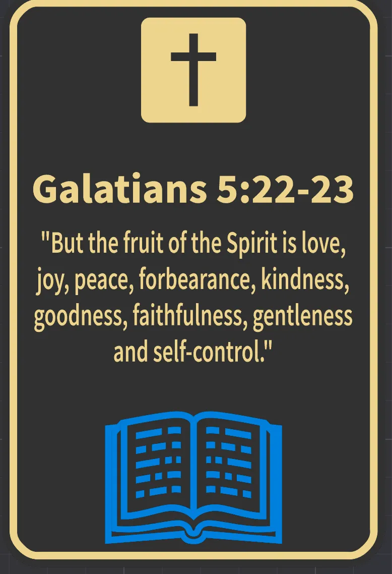 Galatians 5:22 bible verse