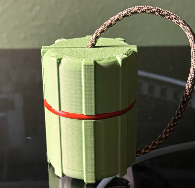 Tough Tethered Container
