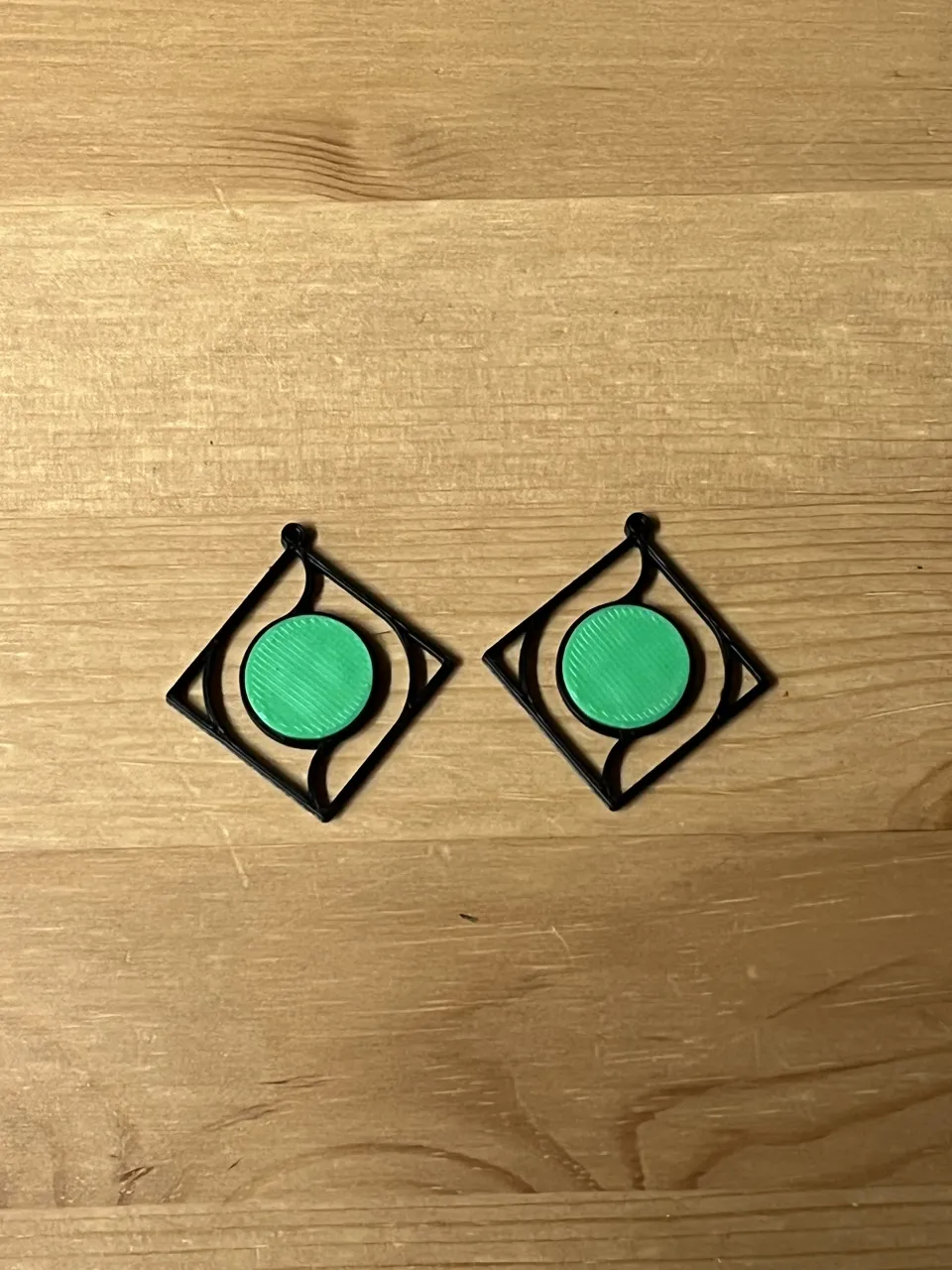 Earrings view 2