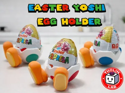Easter Yoshi Egg Holder 