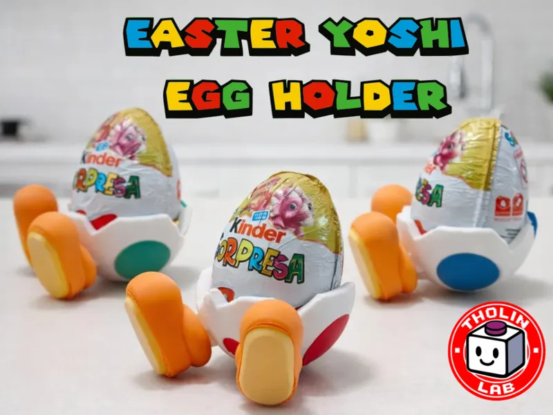 Easter Yoshi Egg Holder 