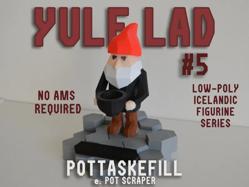 Pottaskefill - Icelandic Yule Lad Series