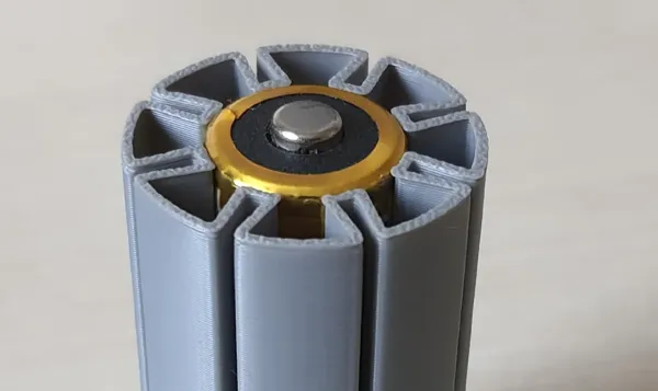 Adaptateur pile AA vers C