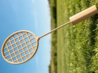 长度50cm组合式羽毛球拍 (mini可打印) (badminton racket)