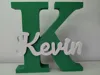 Initial with Name - Kevin