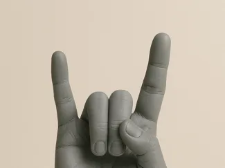 Spider man hand for finger