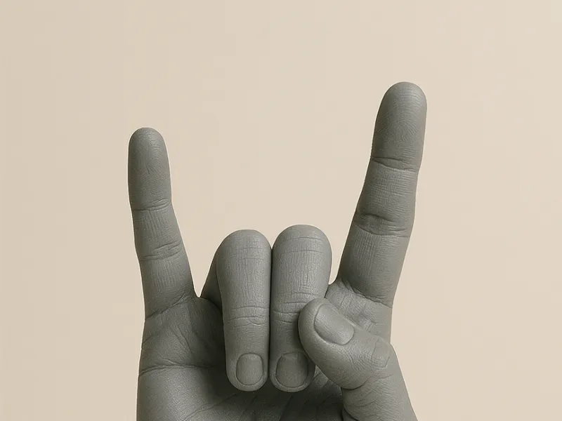 Spider man hand for finger